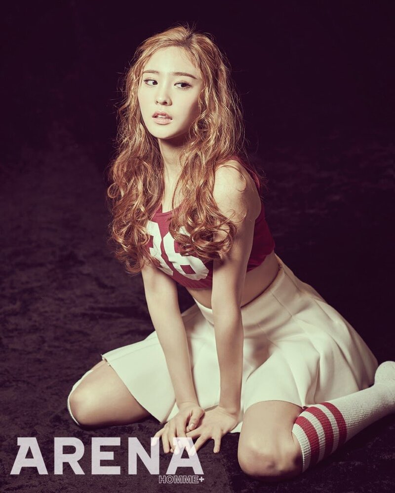 Sonamoo Nahyun for Arena Homme Plus | March 2015 documents 2
