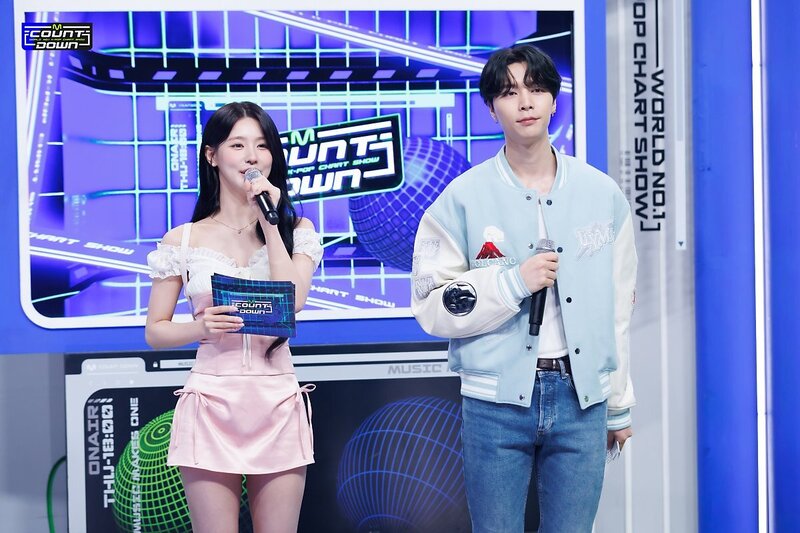 230831 MC Miyeon with Special MC Johnny at M Countdown documents 6