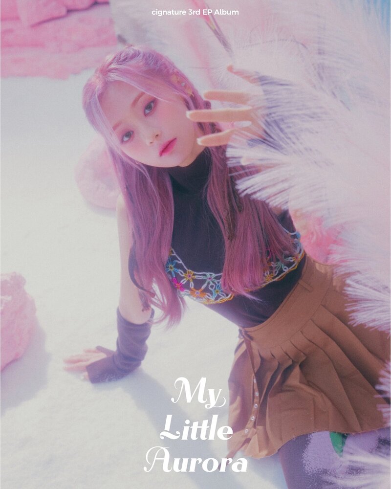 cignature  - My Little Aurora 3rd Mini Album teasers documents 3