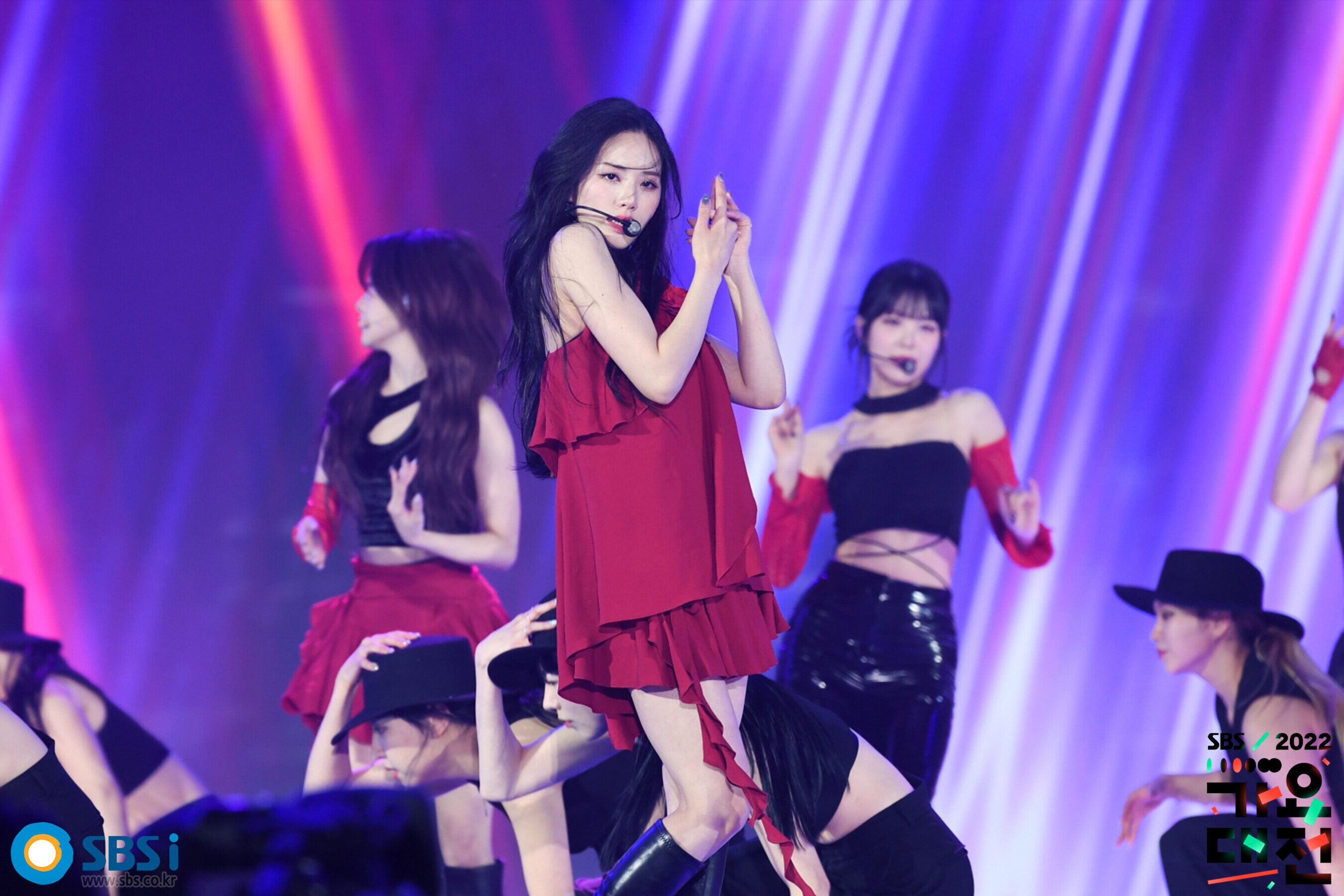 221224 fromis_9 SBS Gayo Daejeon Official Stage Photos kpopping