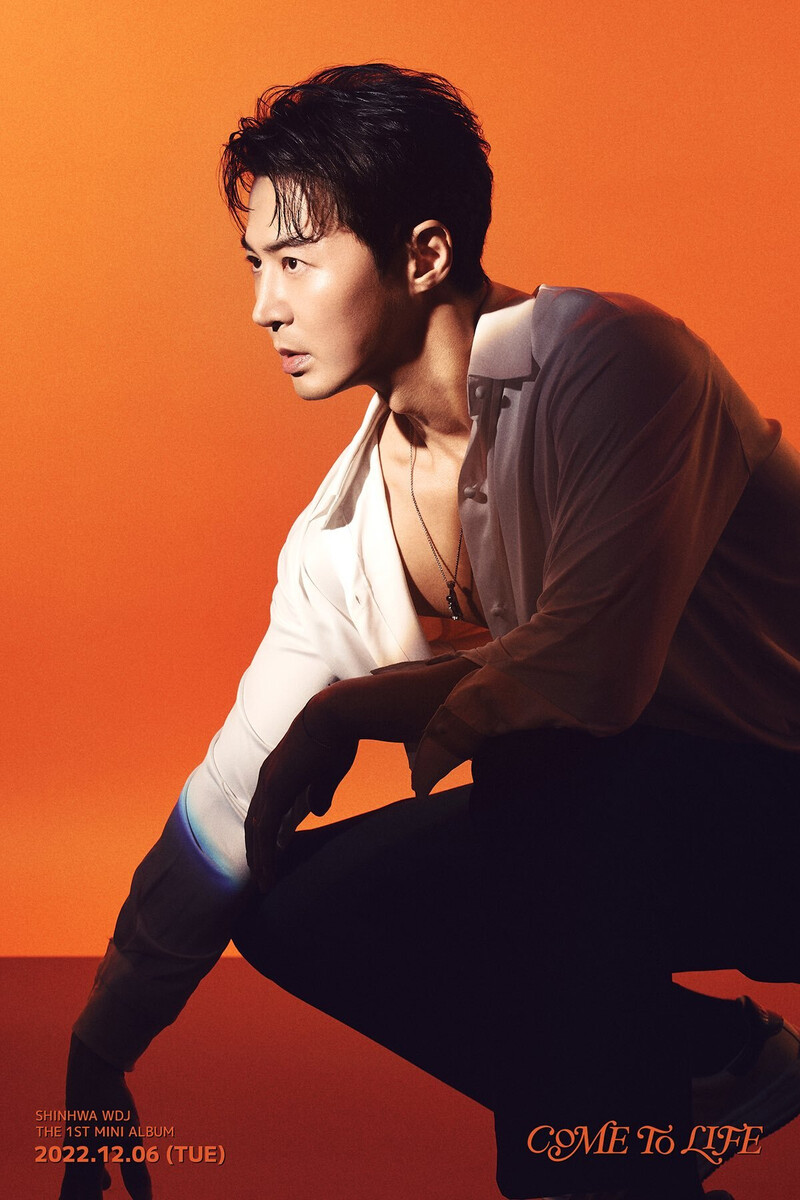 Shinhwa WDJ "Come To Life" concept photos documents 11