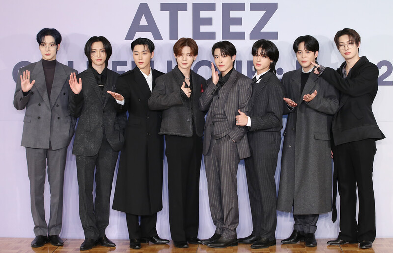 241114 Ateez - at press conference for 11th mini album 'GOLDEN HOUR : Part.2' documents 1