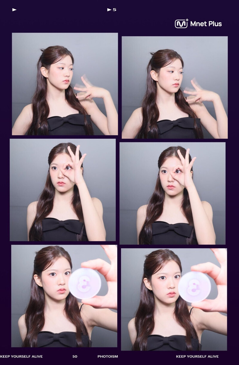 I-LAND2 Photobooth Collect Book - Yoon Jiyoon documents 2