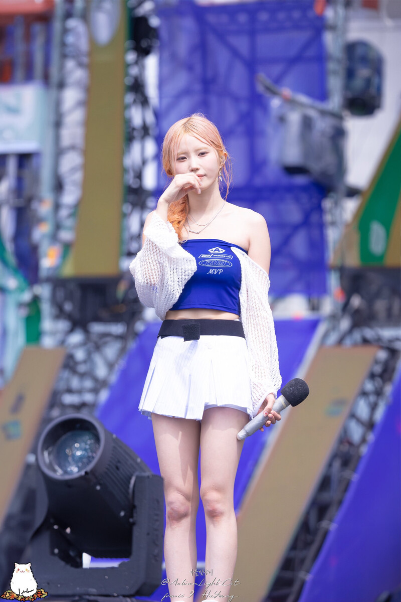 240705 fromis_9 Hayoung - Waterbomb Festival in Seoul Day 1 documents 1