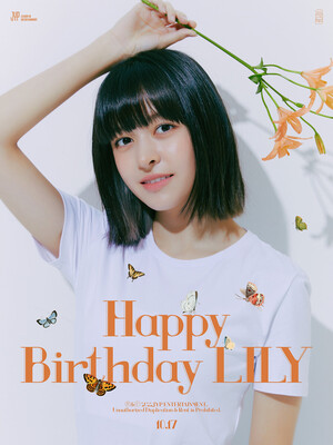 221016 NMIXX Twitter Update - Happy Lily Day