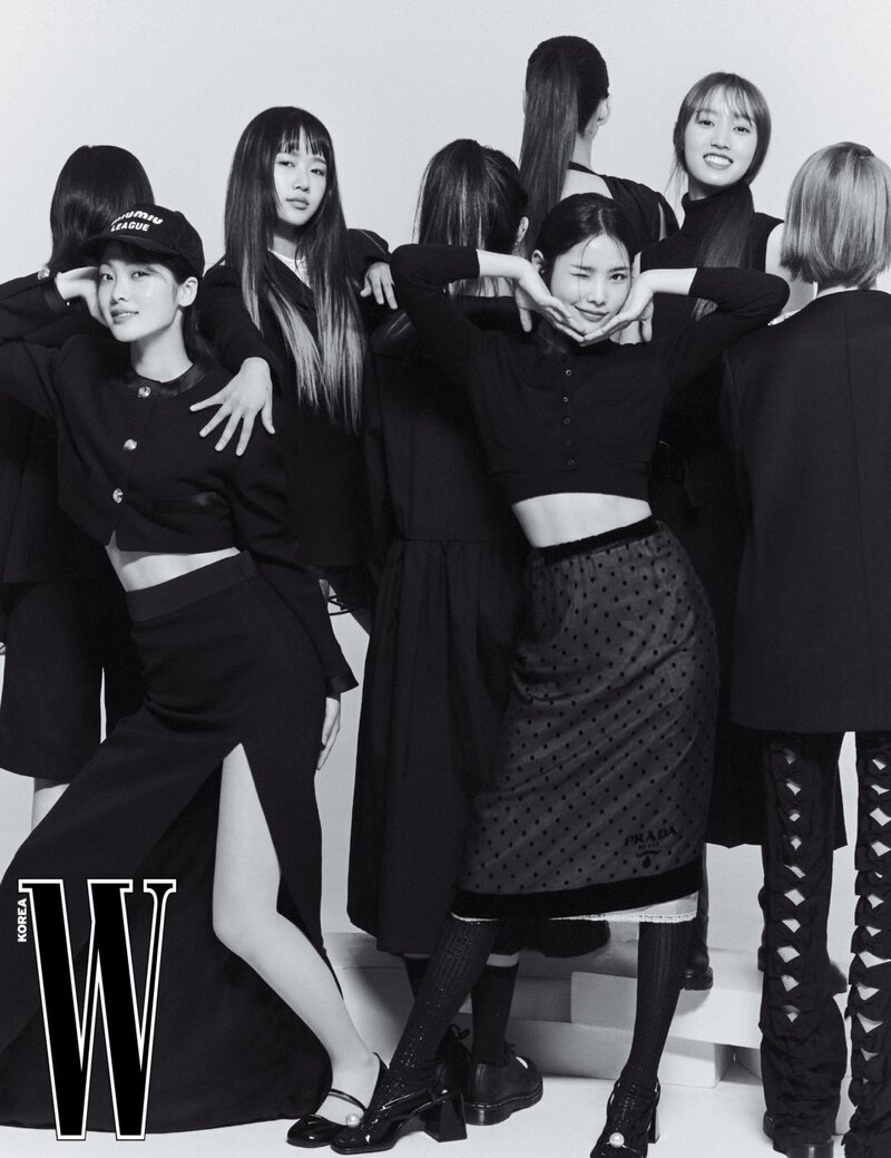 Weki Meki for W Korea Magazine December 2021 Issue documents 2