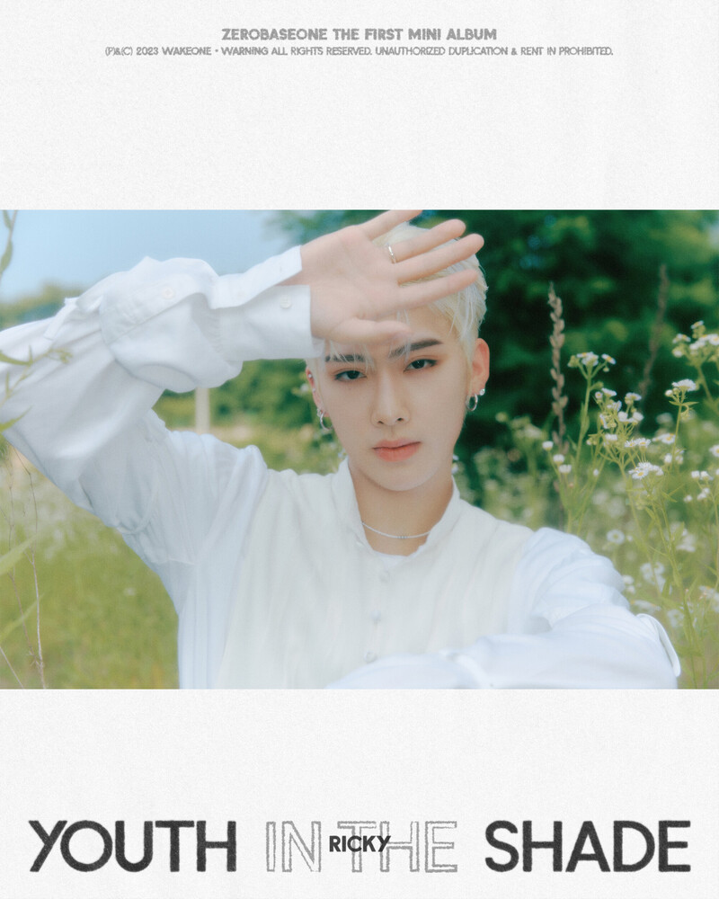 ZB1 'Youth In The Shade' concept photos documents 17