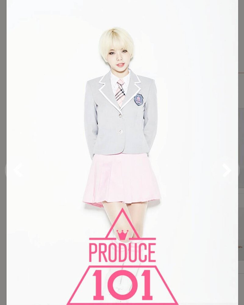 Kim Minji Produce 101 profile photos documents 2
