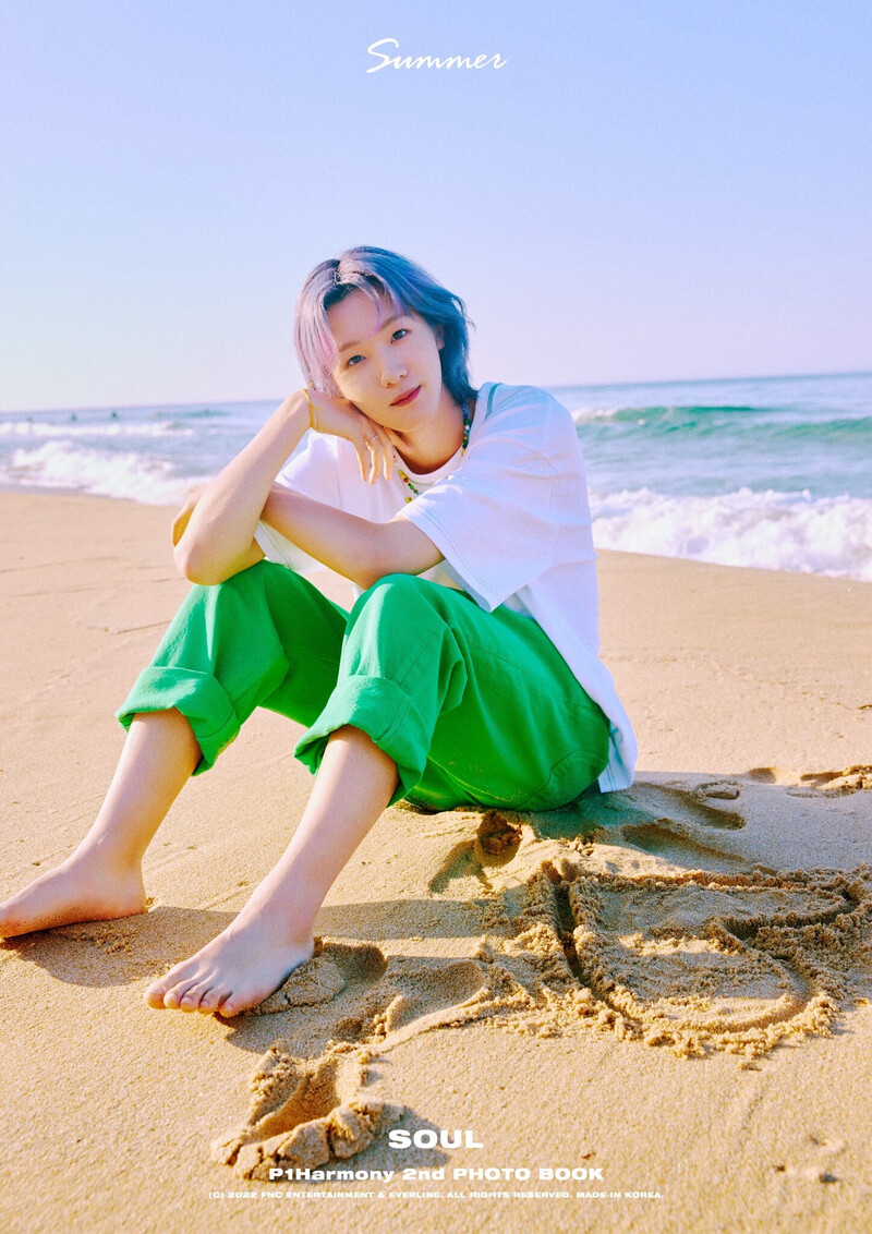 P1Harmony 2nd PHOTO BOOK "[Summer]" documents 11