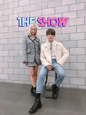190226 NCT's Jeno & CLC's Yeeun for MBC THE SHOW