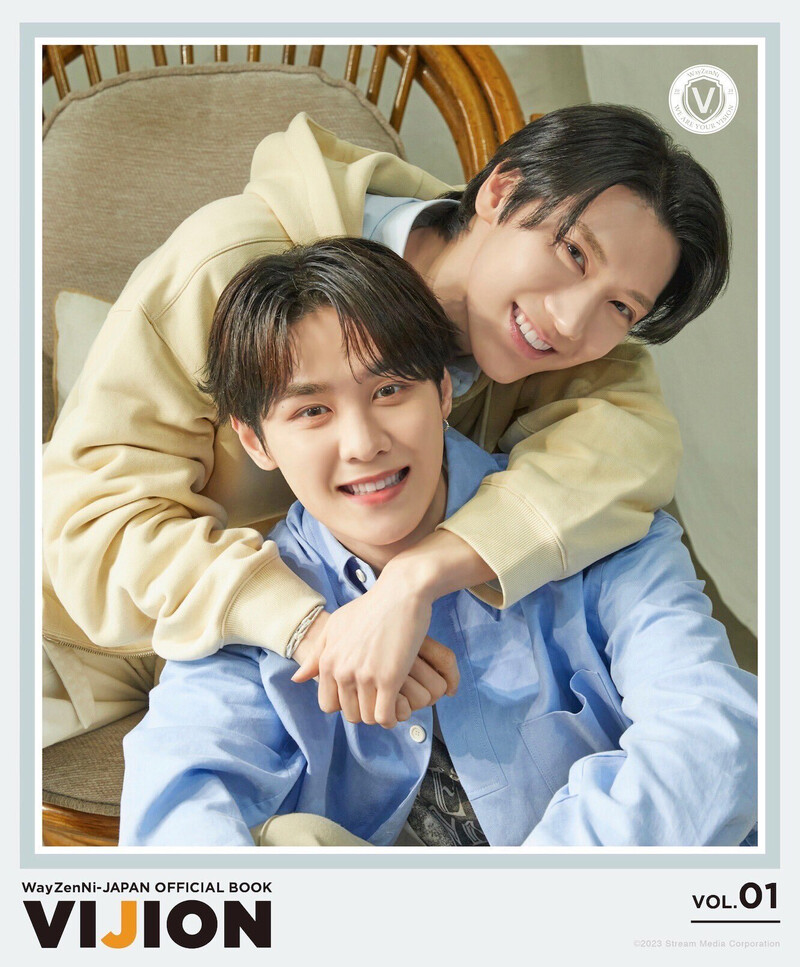 WayV Japan official book 'Vijion' volume 1 documents 2