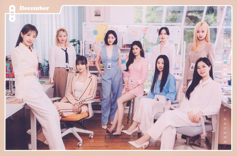 TWICE - 2023 Season's Greetings 'Secret Life @Office' (Scans) documents 25