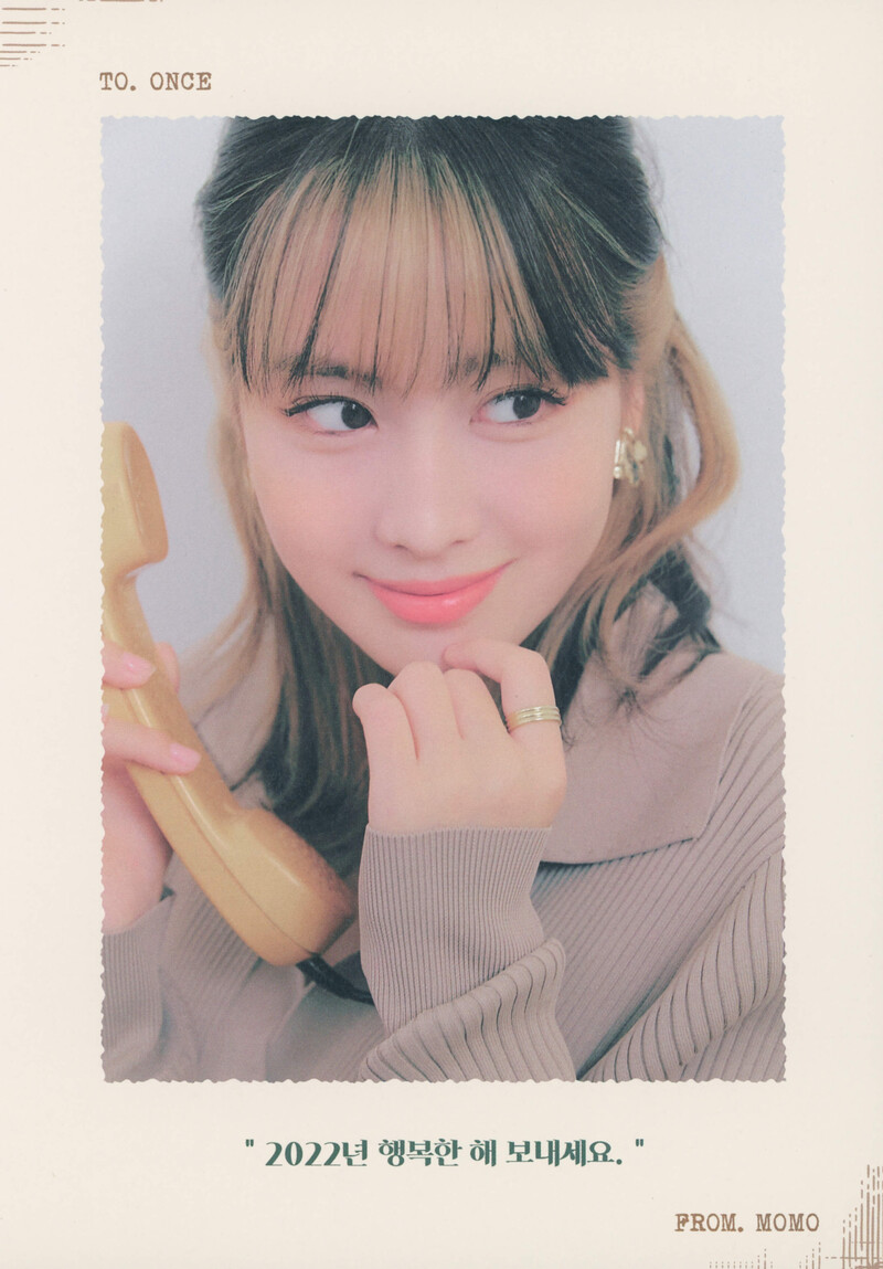 TWICE Season's Greetings 2022 "Letters To You" (Scans) documents 8