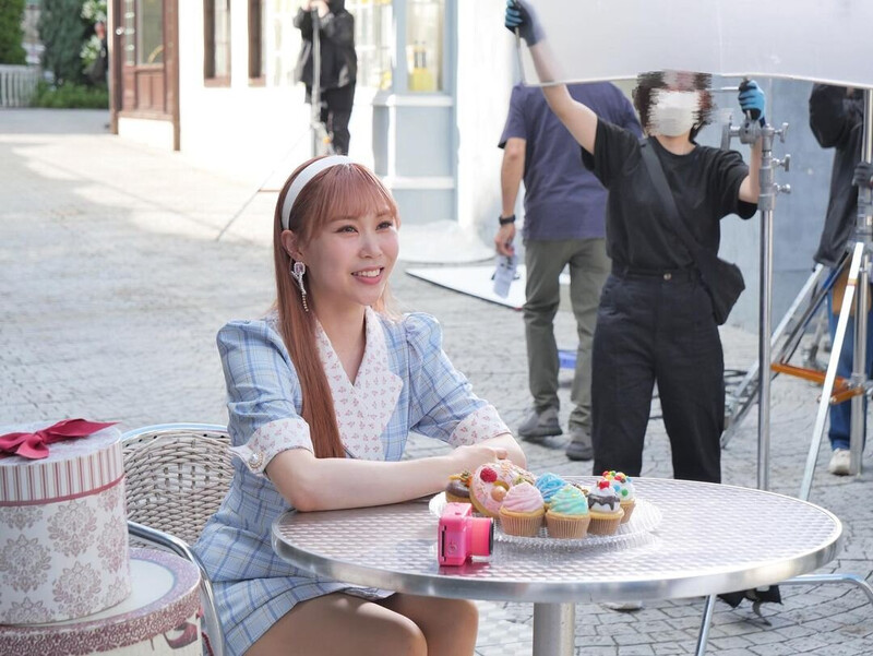 220704 - Miyu's Instagram Update: M/V BTS documents 2