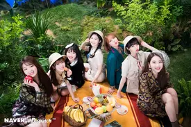 OH MY GIRL 'Banana Allergy Monkey' MV Shoot by Naver x Dispatch