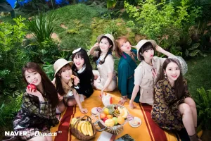 OH MY GIRL 'Banana Allergy Monkey' MV Shoot by Naver x Dispatch