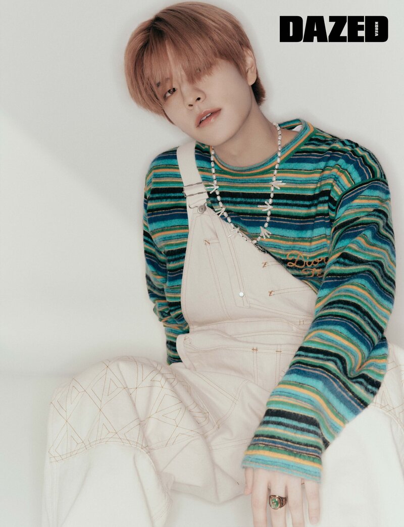 Stray Kids Lee Know, Seungmin, I.N for Dazed Korea X DIOR | July 2023 Issue documents 9