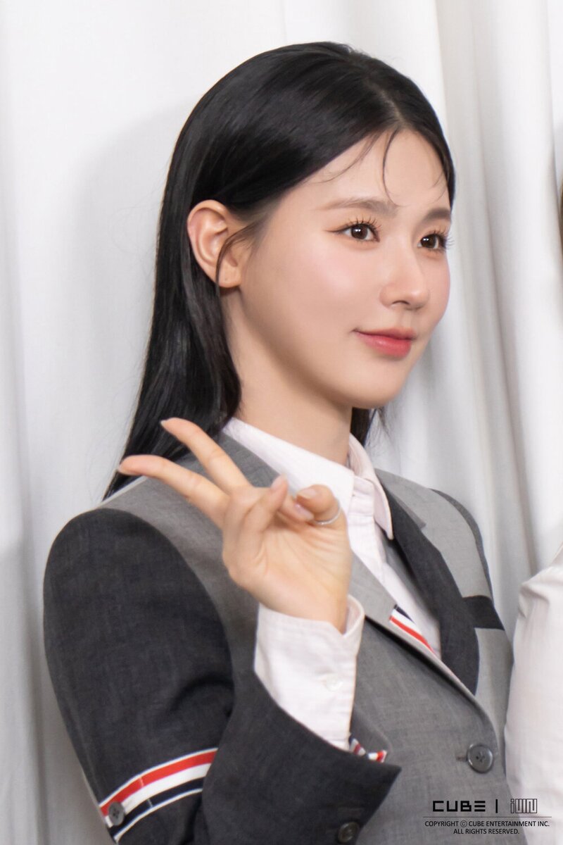 230317 Cube Naver Post - (G)I-DLE Miyeon 'HMLYCP' Press Conference documents 23