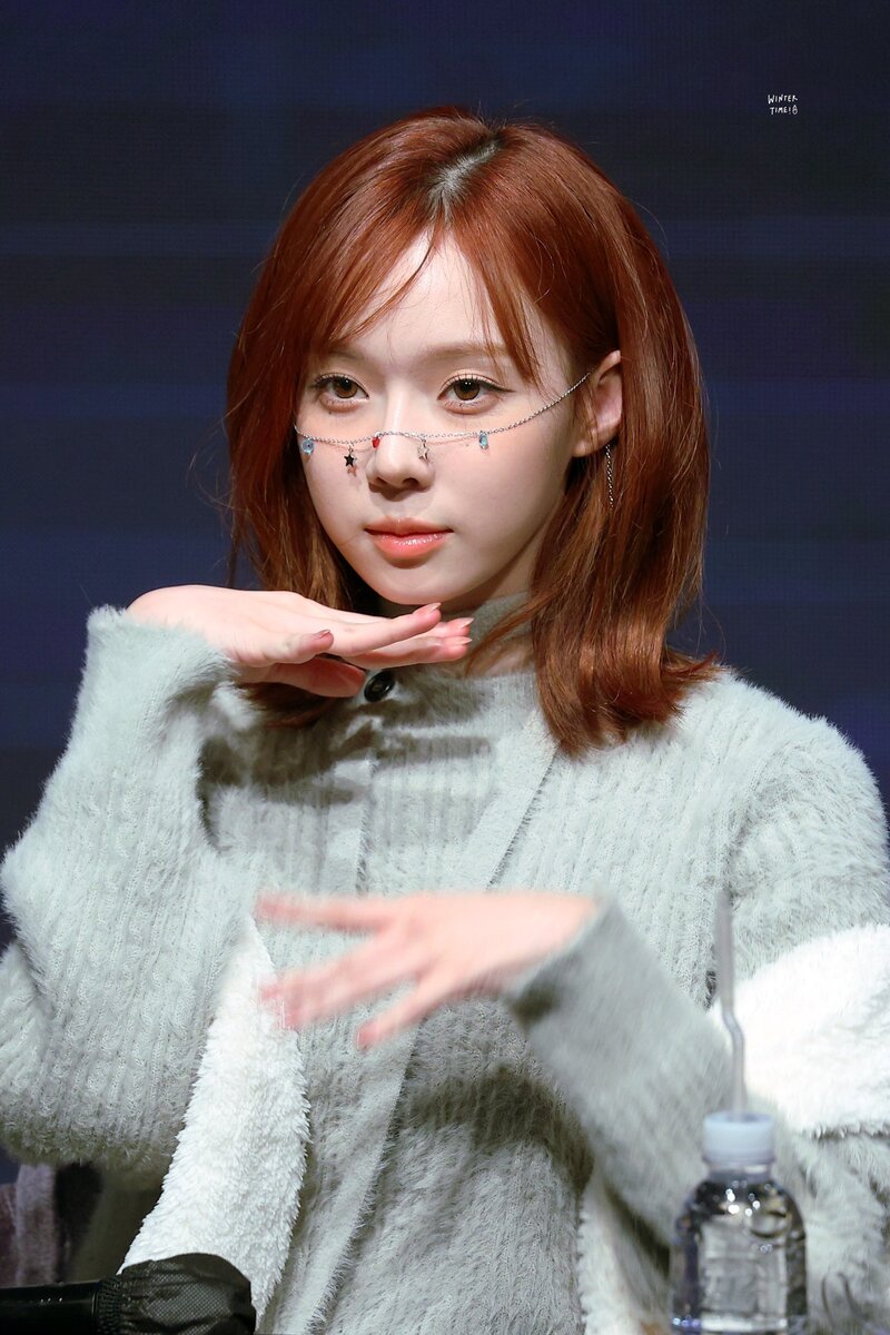 231126 WINTER - aespa Fansign Event documents 10