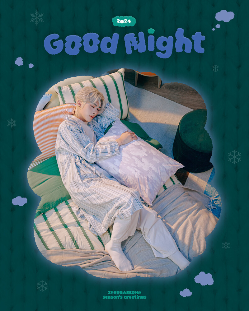 ZEROBASEONE (제로베이스원) - 'Good Night' 2024 SEASONS GREETINGS Concept Photos documents 6