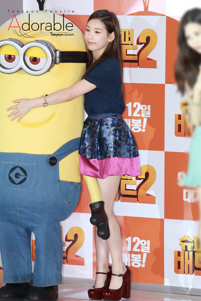 130904 Girls' Generation Taeyeon at 'Despicable Me 2' Premiere documents 10