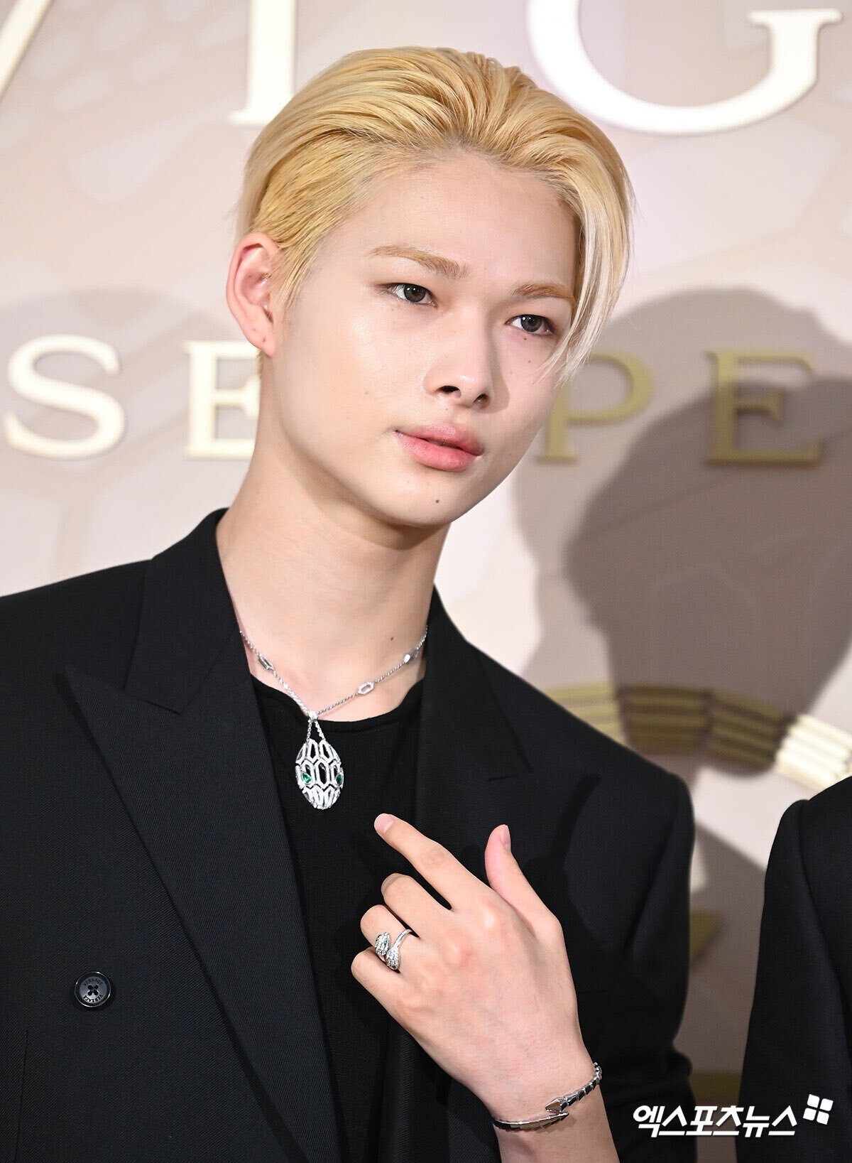 230628 Stray Kids Felix at the Bvlgari Serpenti Event in Seoul