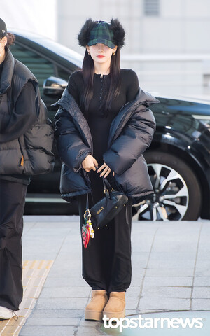 250103 aespa Ningning at Incheon Airport