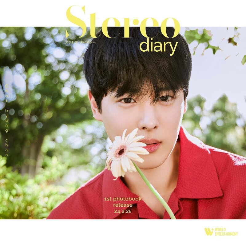 Choi Byungchan 1st photobook 'Stereo Diary' teaser photos documents 5