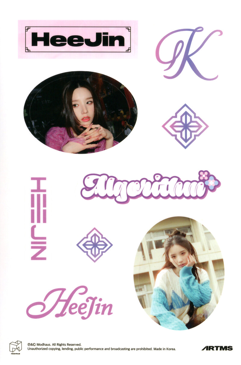 HEEJIN -  1st Mini Album "K" (B Ver.) [SCANS] documents 15