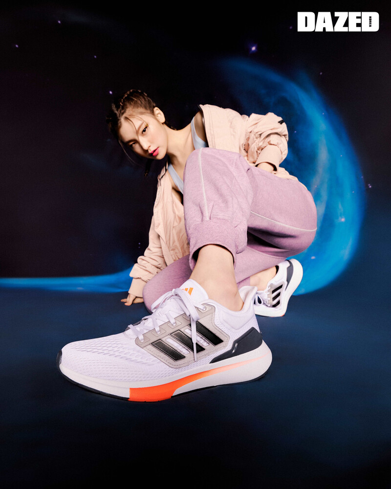 ITZY for DAZED Korea x ADIDAS 'Ultra Boost 22' Shoes April Issue 2022 documents 4