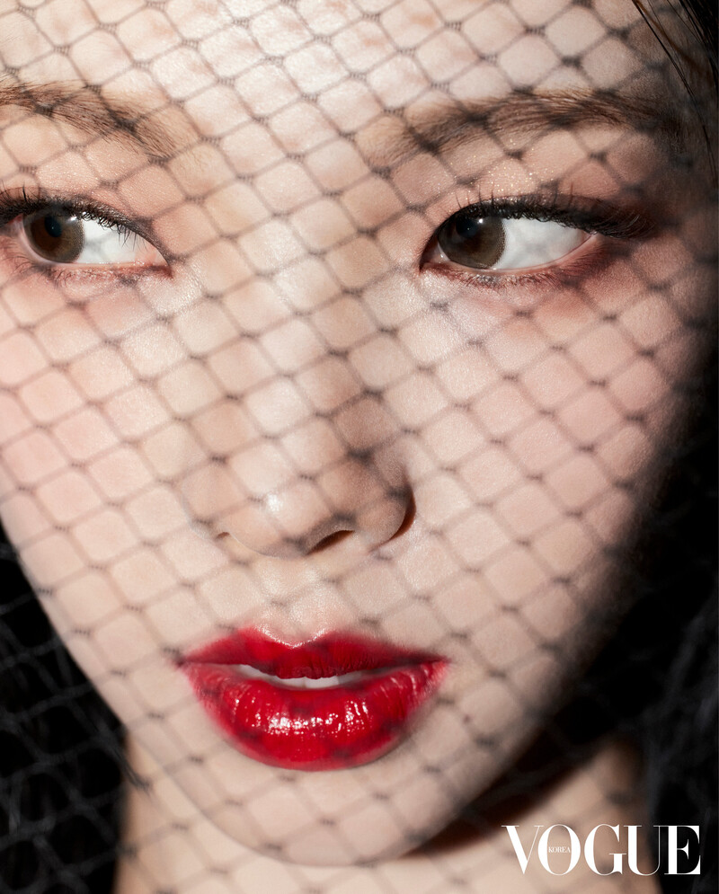 aespa Karina x YSL Beauty for Vogue Korea January 2024 Issue documents 9