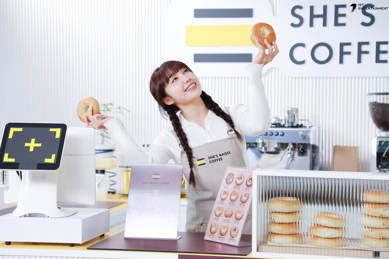 240607 IST Naver post- Apink EUNJI for 'She's Bagel Coffee' documents 3