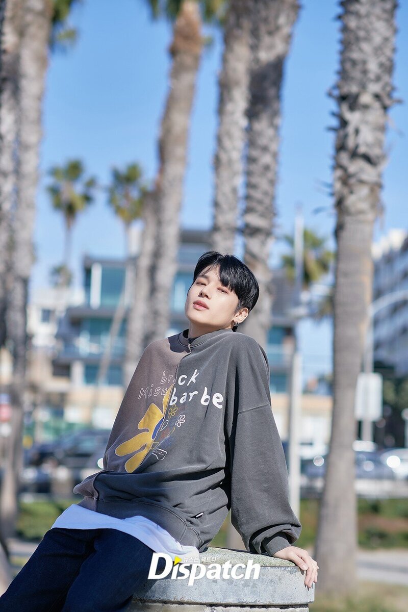 March 4, 2022 WOOYOUNG- 'ATEEZ IN LA' Photoshoot by DISPATCH documents 1