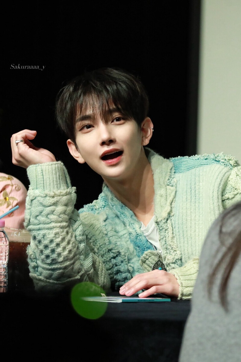 231104 SEVENTEEN Joshua - SEVENTEENTH HEAVEN Offline Fansign Event documents 6