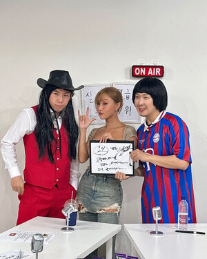 Hwasa from ju_overjoy's Instagram update