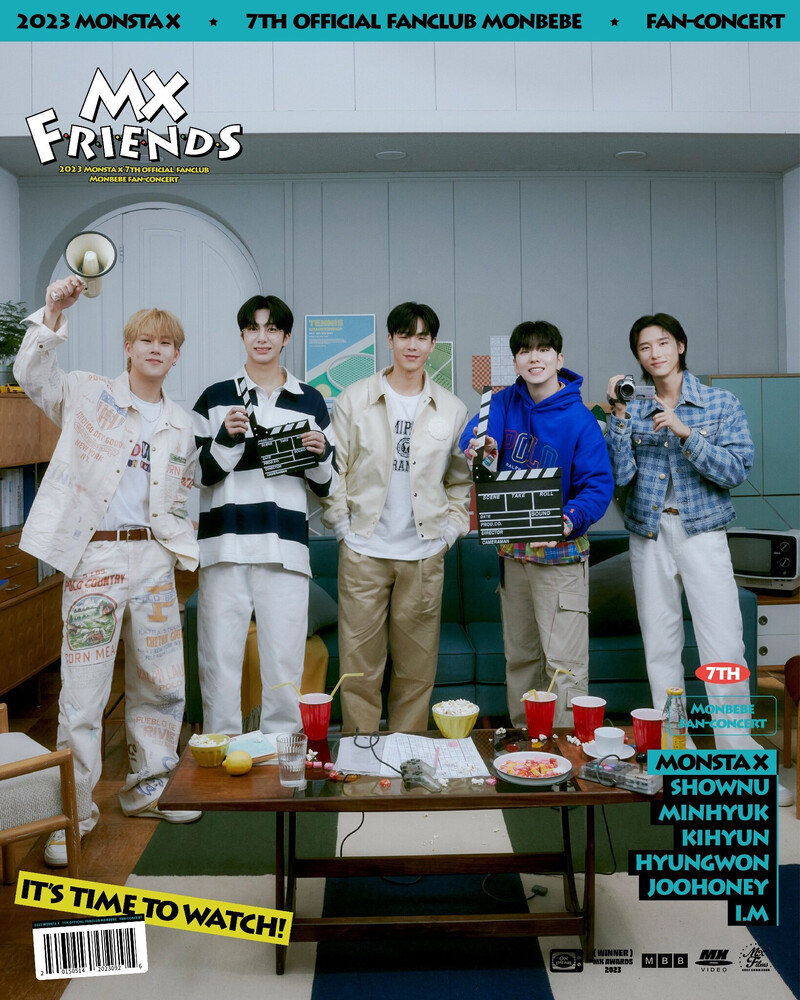 2023 MONSTA X "MX FRIENDS" Fan Con Concept Photos documents 1