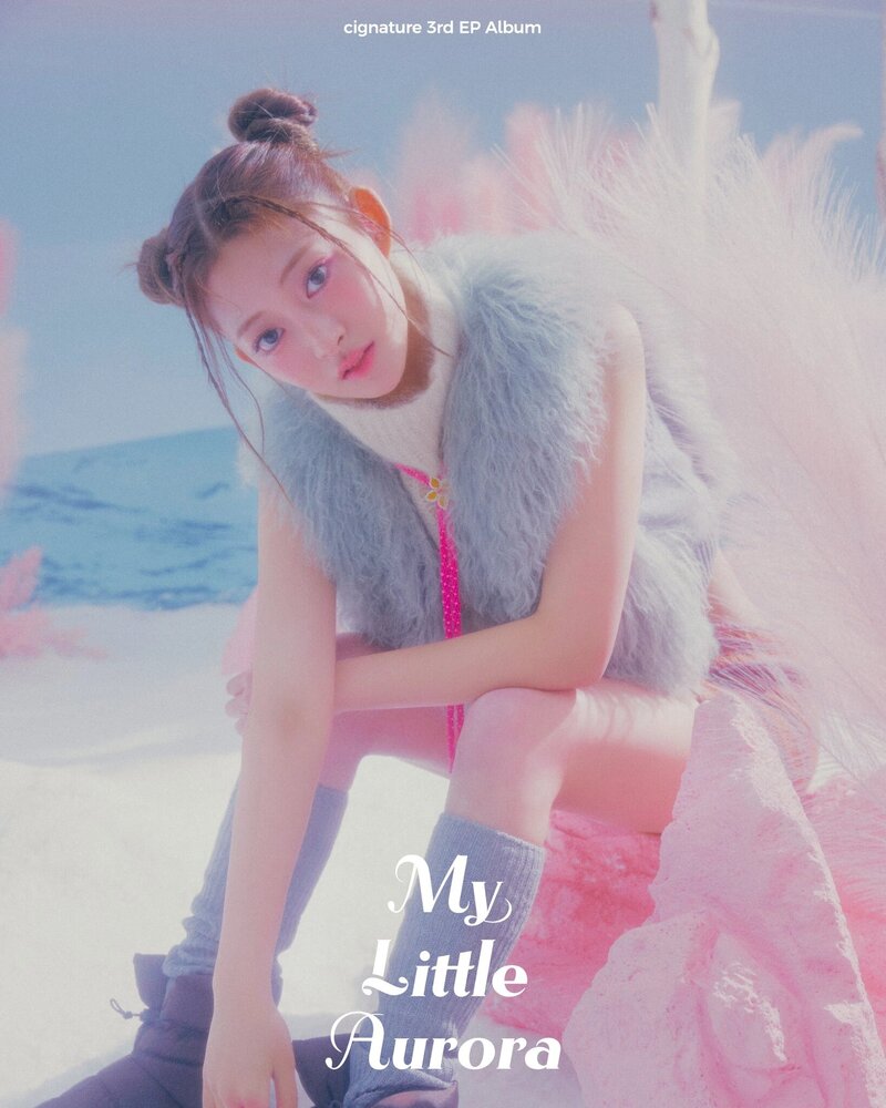 cignature  - My Little Aurora 3rd Mini Album teasers documents 9