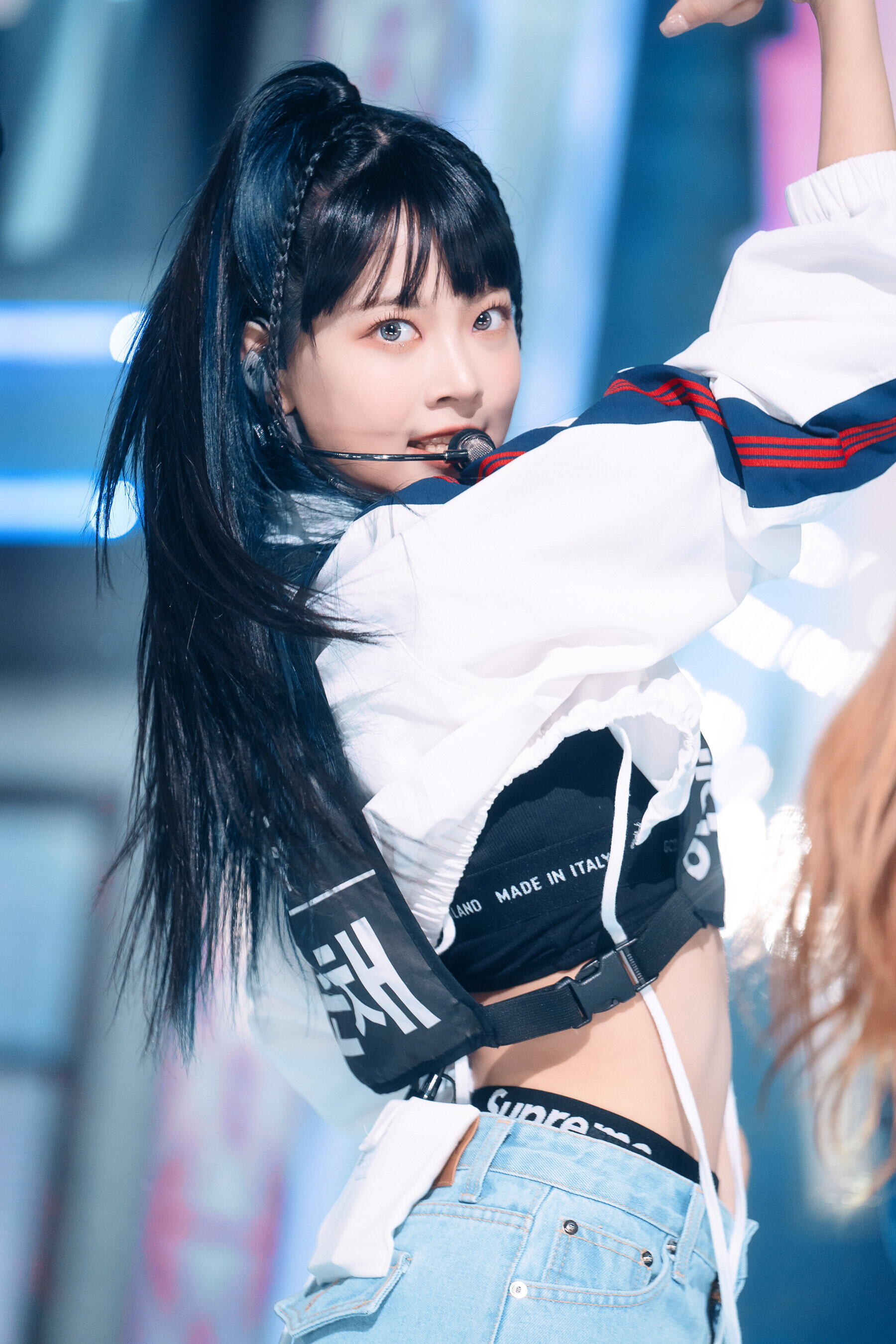 221023 LE SSERAFIM Eunchae - 'ANTIFRAGILE' at Inkigayo | kpopping