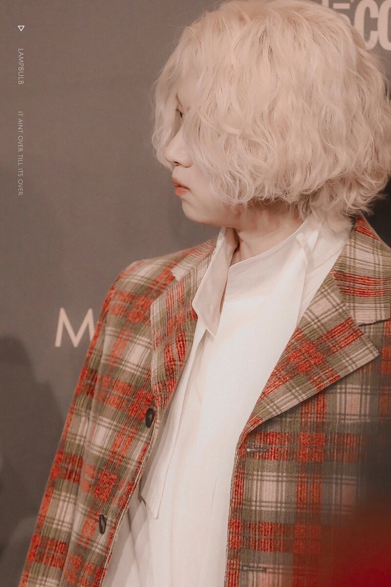 191203 Heechul at Cosmo Glam Night 2019 documents 8