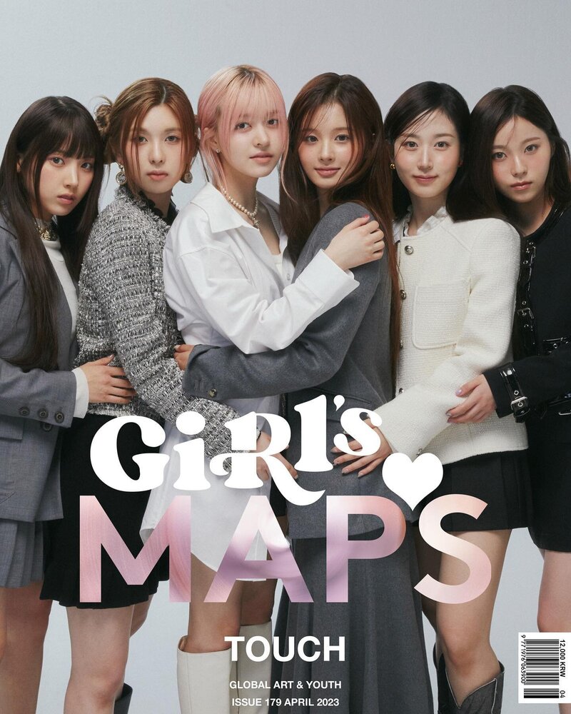 NMIXX for MAPS Magazine Korea Issue 179 documents 1