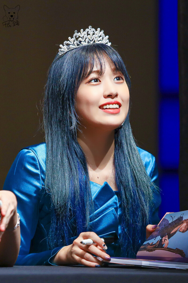 200221 IZ*ONE Yujin at BLOOM*IZ Fansign documents 4