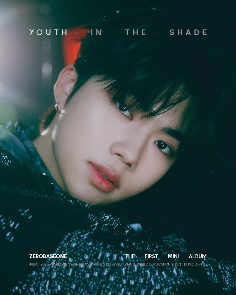 ZB1 'Youth In The Shade' concept photos documents 8