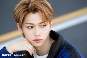 Stray Kids - Felix photoshoot by Naver x Dispatch