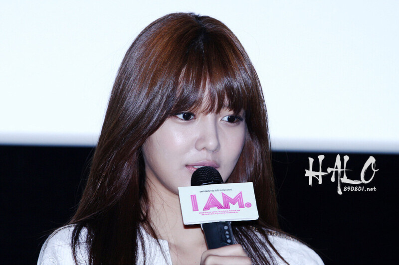 120629 Girls' Generation Sooyoung at 'I AM' Stage Greetings documents 9