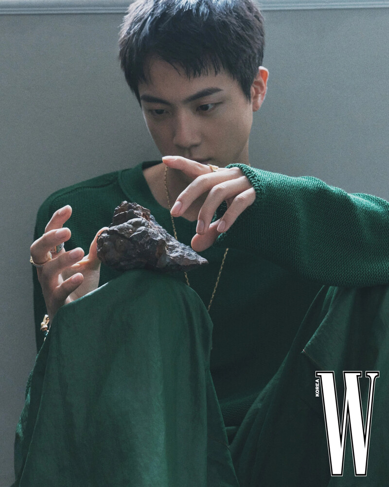 Jin for W Korea Vol. 7 July 2024 Issue documents 14