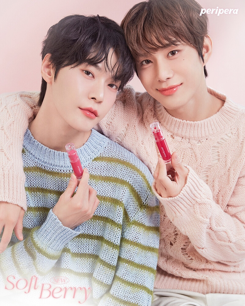 NCT Doyoung and Jungwoo for Peripera Soft Berry collection documents 4