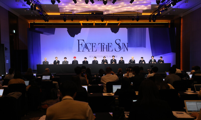 220527 SEVENTEEN at their ‘Face The Sun’ comeback press conference documents 3