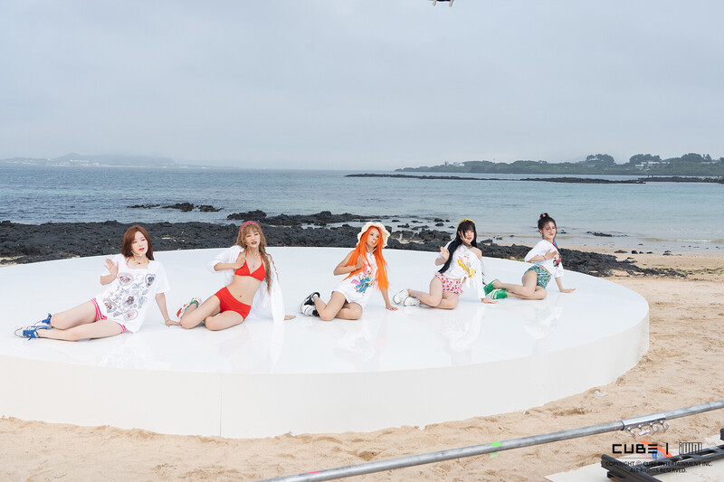 240921 - (G)I-DLE 'Klaxon' Special Performance Video in Jeju Island - Behind Photos documents 1