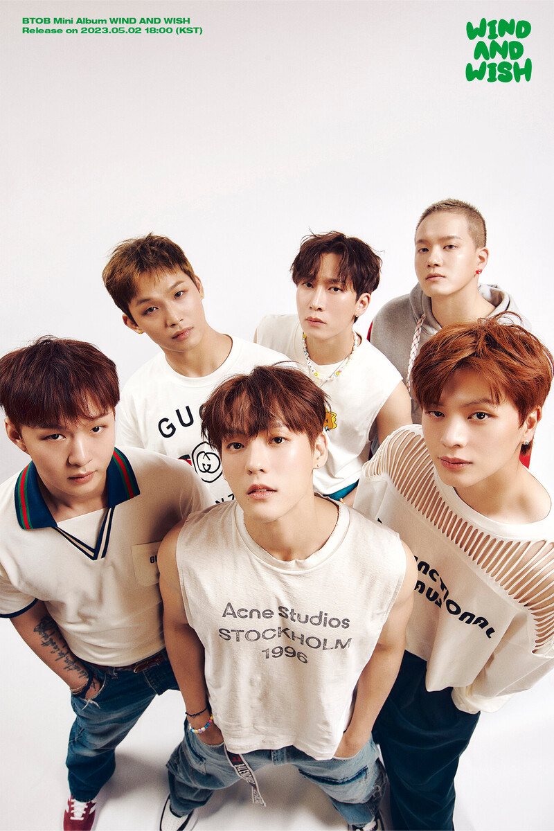 BTOB 12th Mini Album [Wind And Wish] Concept Photo documents 1