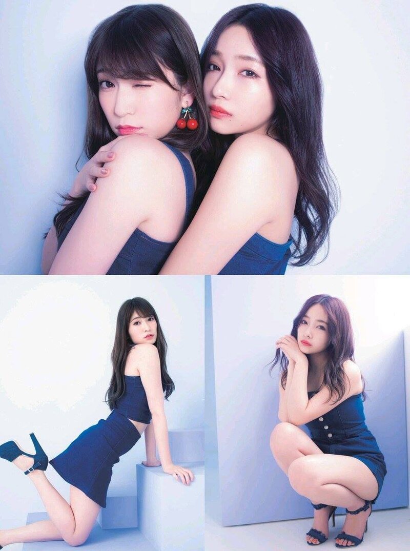 Yoshida Akari and Murase Sae for ENTAME April 2019 issue Scans documents 10